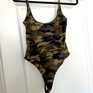 Camo body suit! Size large